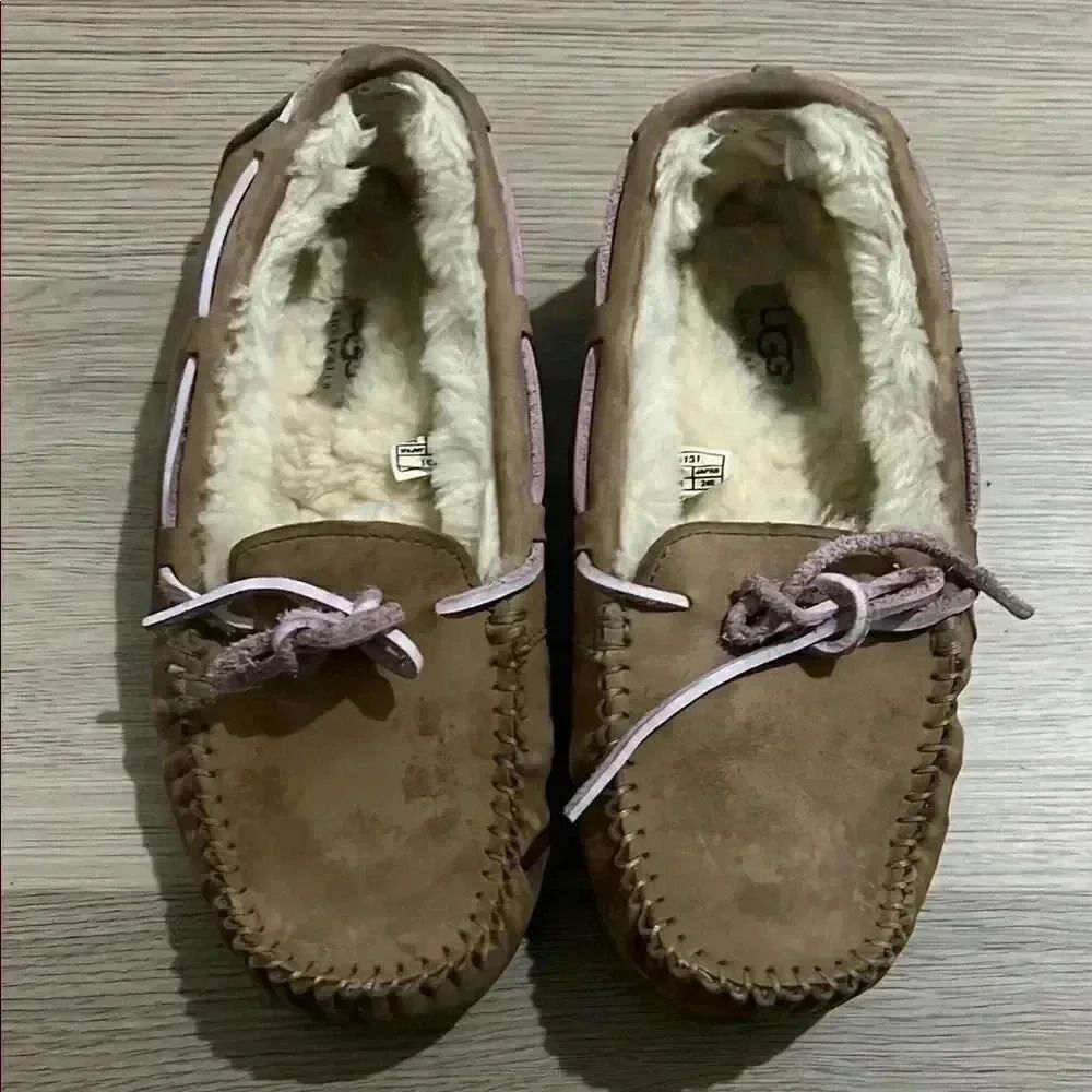 UGG Brown Moccasin Slippers